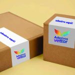 Adesivo Personalizados para caixa de papelão