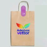 Adesivo Fecha Sacola 4x7cm