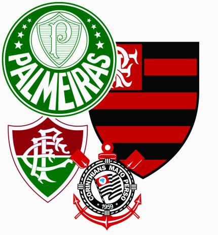 Adesivo de vinil com do seu time de coração
