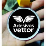 Adesivo vinil para medalhas - Imagem 2